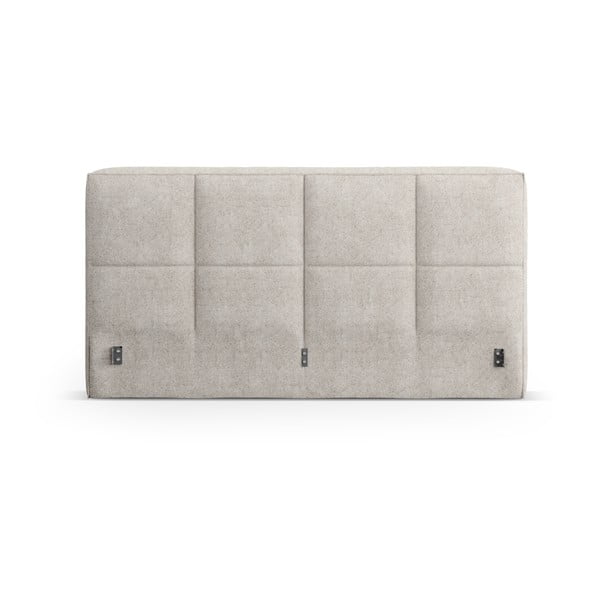 Testiera beige imbottita 249x100 cm Darren – Micadoni -image-2