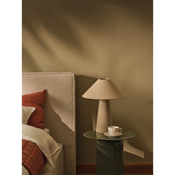 Testiera color crema in imbottito 209x100 cm Olivia – Micadoni -image-2