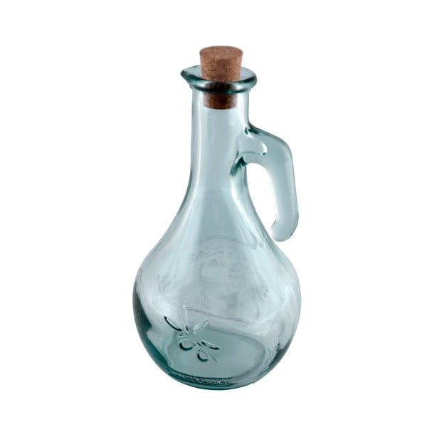 Bottiglia per olio in vetro riciclato , 500 ml - Ego Dekor