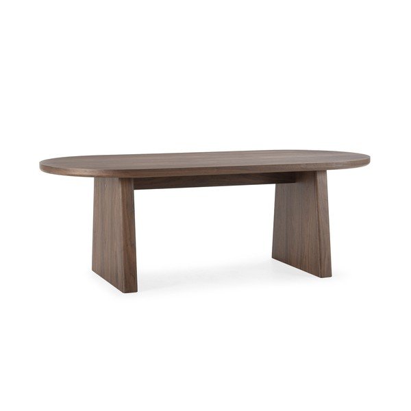 Tavolo da pranzo con effetto noce 100x200 cm Blair – MOME