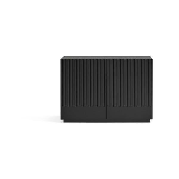 Cassettiera bassa nera 100x70 cm Doric - Teulat