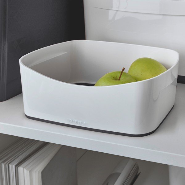 Scatola da tavolo bianca e nera, lunghezza 24,5 cm MyBox - Leitz-image-3