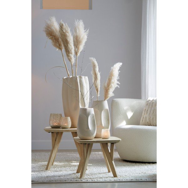Tavolino in mango massiccio 50x50 cm Quenza – Light & Living-image-2
