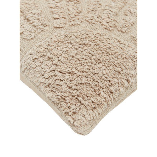 Federa decorativa in cotone beige, 45 x 45 cm Ilari - Westwing Collection-image-3