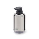 Dispenser di sapone in acciaio inox argento lucido 300 ml EasyStore Luxe - Joseph Joseph