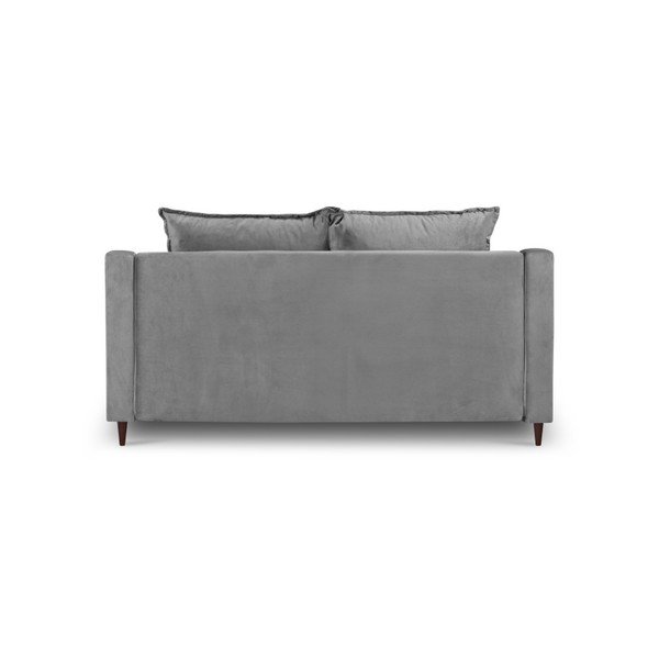 Divano in velluto grigio Freesia, 150 cm - Mazzini Sofas-image-3