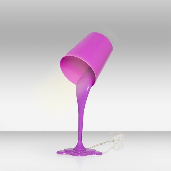 Lampada da tavolo viola Ximena - Homemania Decor-image-1