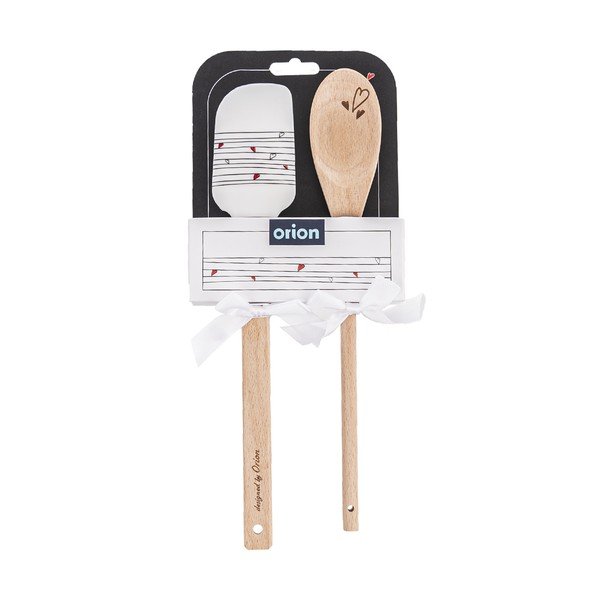 Set di utensili da cucina in legno 2 pz – Orion-image-2