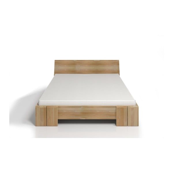 Letto matrimoniale in legno di faggio con contenitore SKANDICA Vestre Maxi, 140 x 200 cm - Skandica-image-1