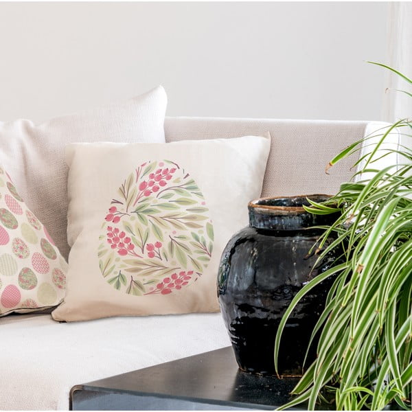 Cuscino in cotone II, 45 x 45 cm Spring Eggs - Butter Kings-image-1