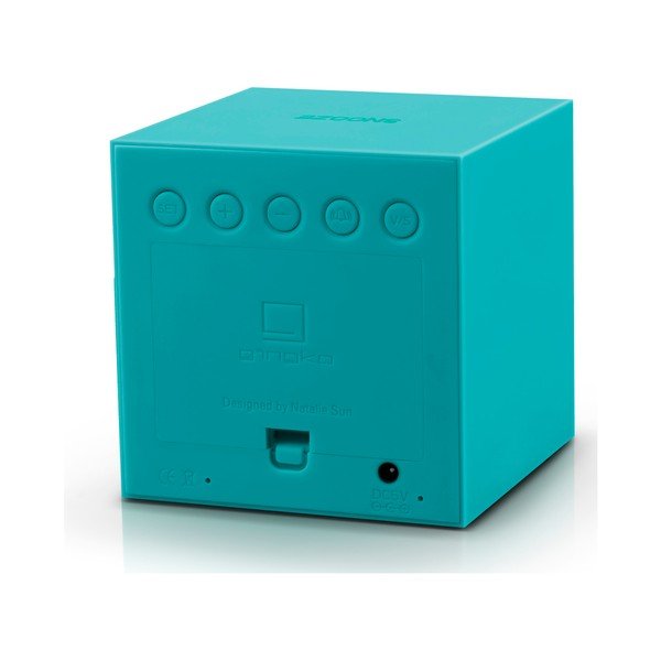 Sveglia a LED turchese Cubo di gravità Gravity Cube Click - Gingko-image-4