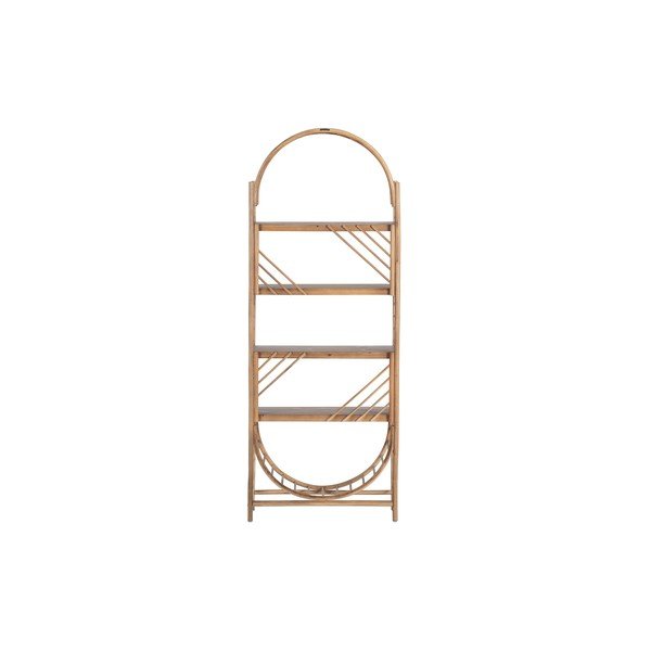 Scaffale in bambù di colore naturale 65x170 cm OriEnt - Basiclabel-image-2