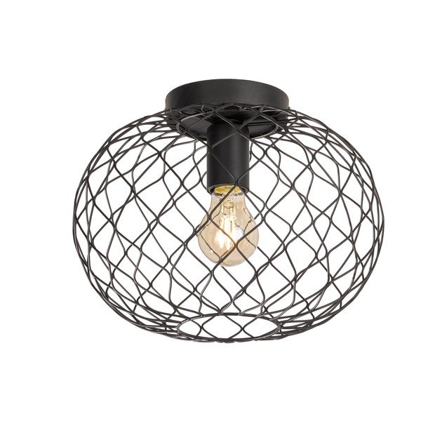 Lampada da soffitto nera Justin - Fischer & Honsel