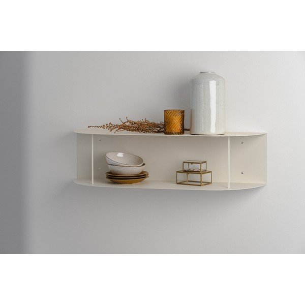 Mensola nera in metallo con ripiani multipli 80 cm Lina – noo.ma-image-1