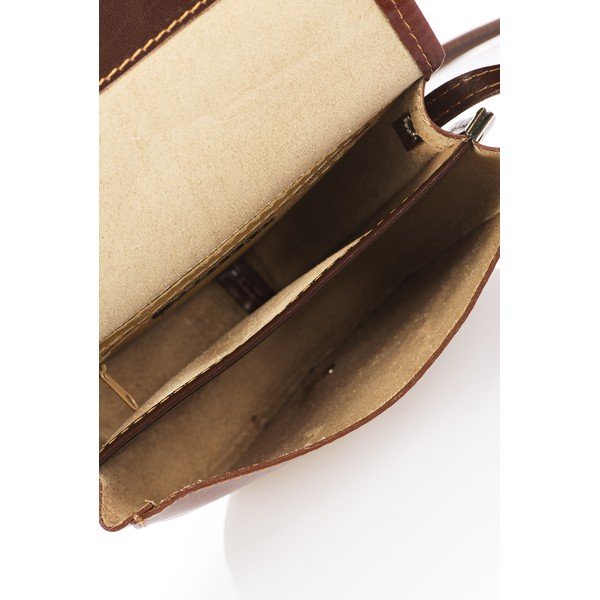 Borsa in pelle marrone Laura - Lisa Minardi-image-3
