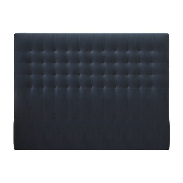 Testata blu scuro con rivestimento in velluto Windsor & Co Sofas , 200 x 120 cm Apollo - Cosmopolitan Design