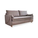 Divano letto marrone chiaro 207 cm Simon - Miuform