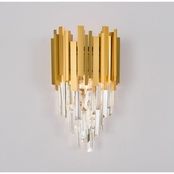 Lampada da parete dorata in metallo Grane – Nova Luce-image-1