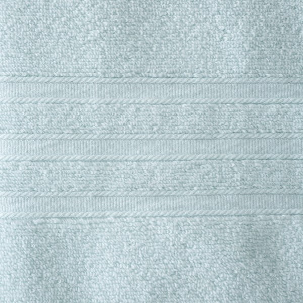 Set di asciugamani per viso e corpo tipo terry azzurri in cotone 6 pz Zero Twist – Catherine Lansfield-image-3