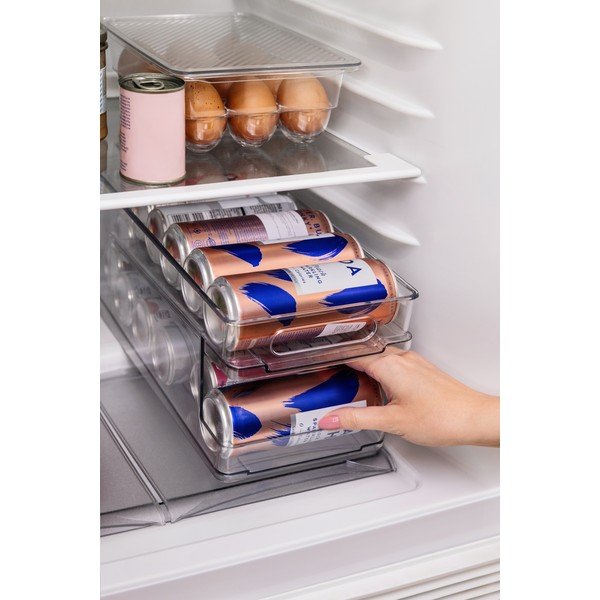 Organizer per il frigorifero in plastica 35,5x16,5 cm – Casa De Engel-image-1