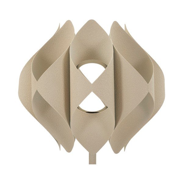 Lampada da terra beige con paralume in metallo (altezza totale 155 cm) Space – Mauro Ferretti-image-2