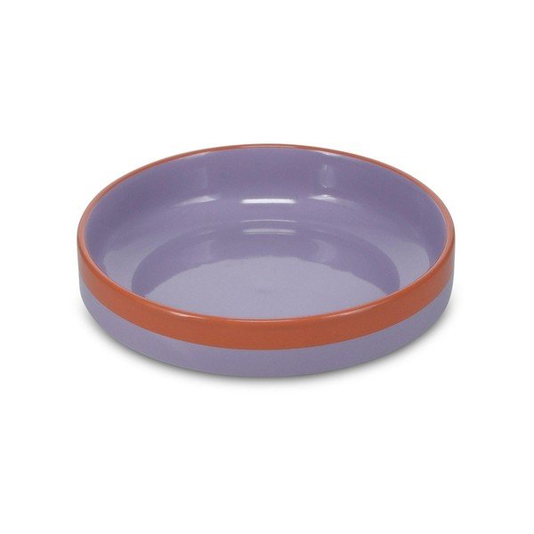Ciotolina arancione/viola in gres 1,2 l Duo – ONA