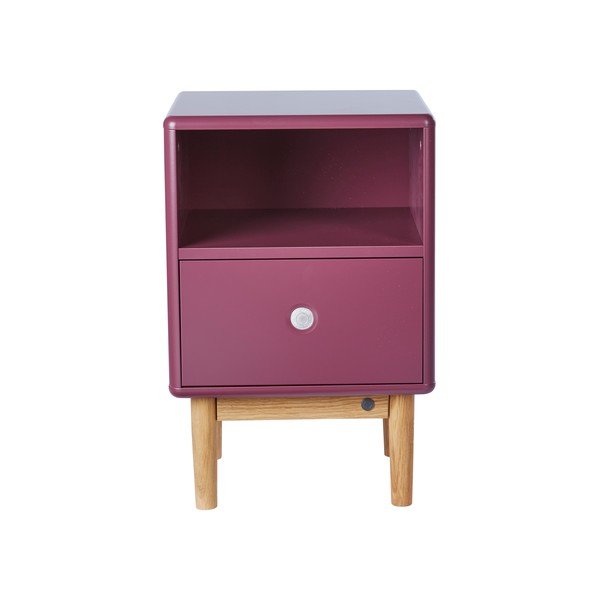 Comodino viola scuro Color Box - Tom Tailor