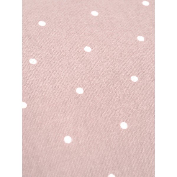 Biancheria da letto in flanella rosa per letto singolo Fovere , 135 x 200 cm Betty - Westwing Collection