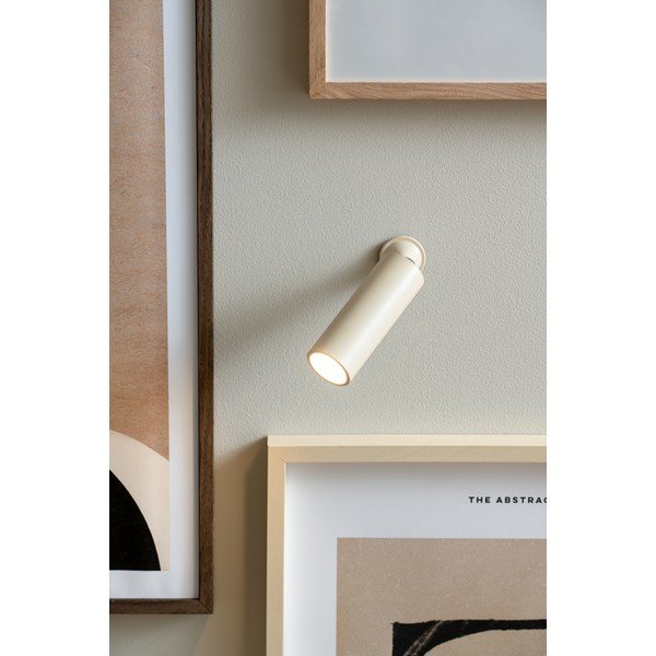 Faretto LED color crema in alluminio con struttura flessibile Paris – Leitmotiv-image-1
