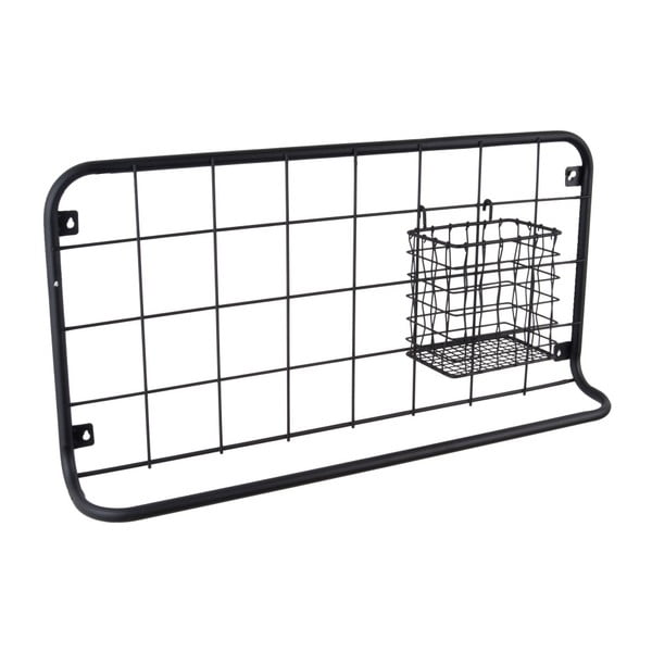 Organizzatore da parete in nero Open Grid - PT LIVING-image-2
