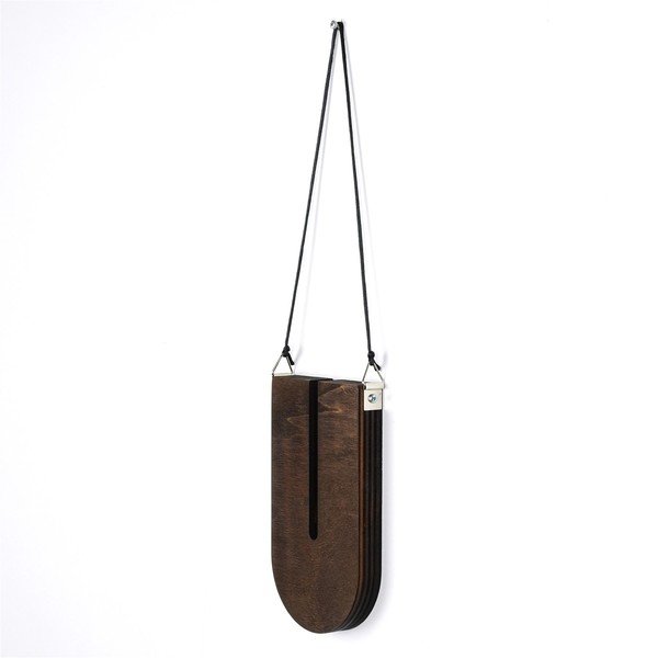 Vaso da parete in legno - Kate Louise-image-3