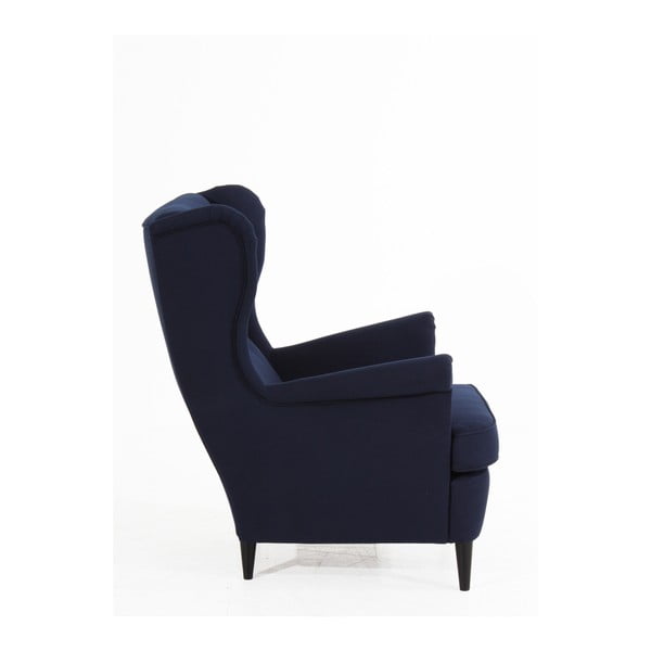 Poltrona blu scuro Clint - Max Winzer-image-2