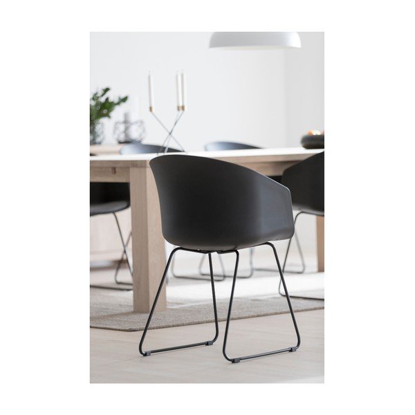 Sedia da pranzo nera 40 Moon - Interstil-image-2