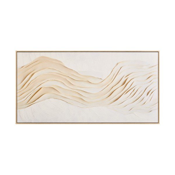 Dipinto in 3D con cornice inclusa/dipinto su tela 73x143 cm Astratto – Premier Housewares