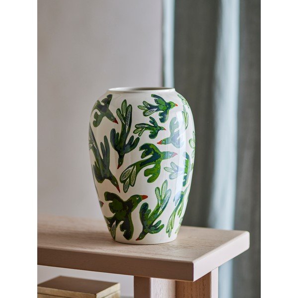 Vaso in gres (altezza totale 33 cm) Birdliva – Bloomingville-image-1