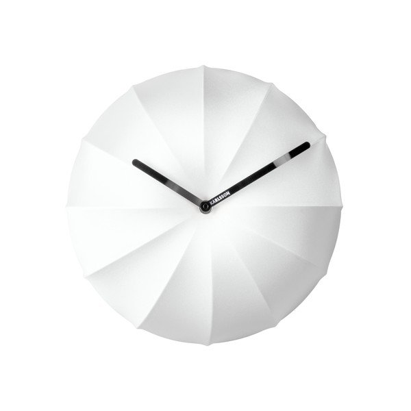 Orologio da parete bianco , ø 40 cm Stretch - Karlsson-image-1