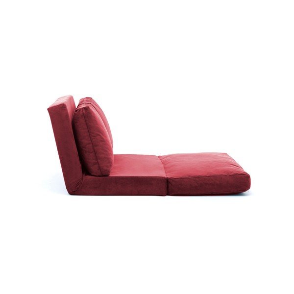Divano letto bordeaux 120 cm Taida - Balcab Home-image-2