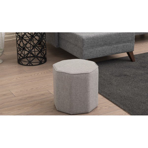 Sgabello marrone chiaro Hexa - Balcab Home-image-1