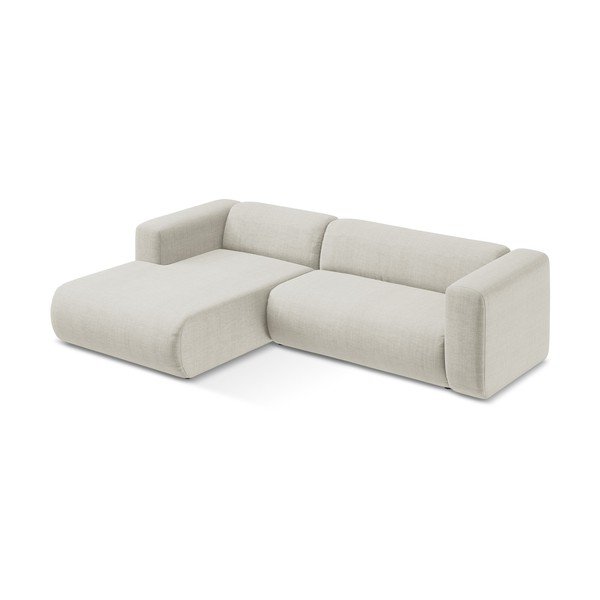 Divano angolare beige (con penisola a sinistra/con chaise lounge) Ekahi – Makamii-image-3