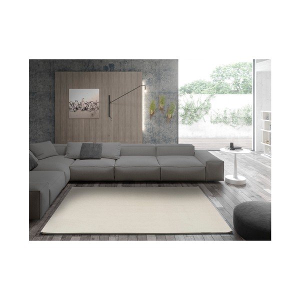 Tappeto Feel Liso Blanco, 140 x 200 cm - Universal-image-1