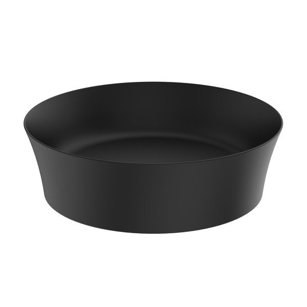 Lavabo rotondo in ceramica nera opaca ø 40 cm Ipalyss - Ideal Standard-image-4