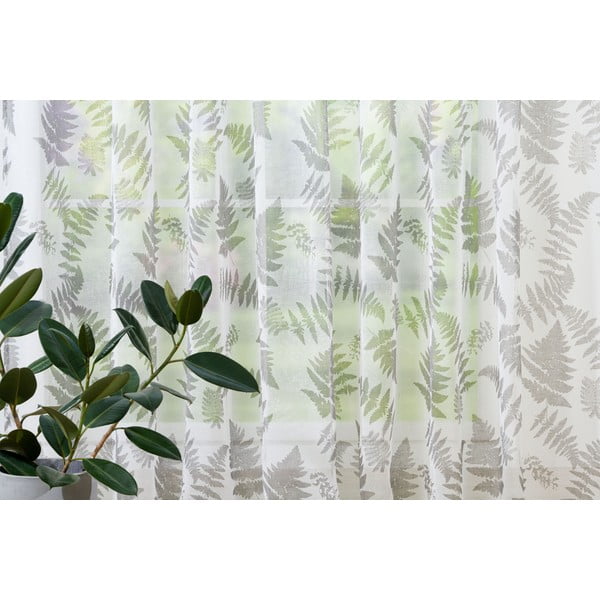 Tenda bianco-grigia 300x260 cm Feriga - Mendola Fabrics-image-1