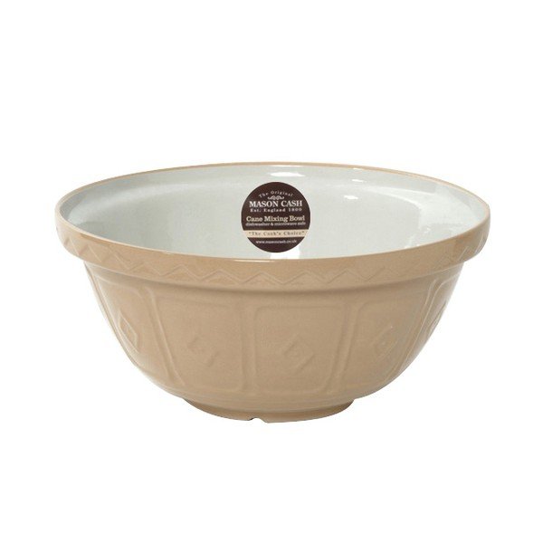 Ciotola marrone chiaro in gres ø 33 cm Original Cane – Mason Cash-image-2