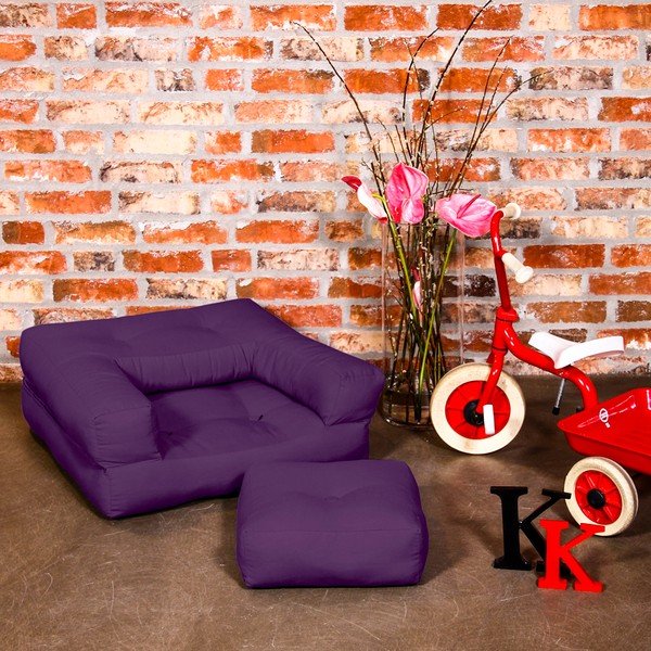 Dětské křesílko Karup Baby Cube Purple-image-1