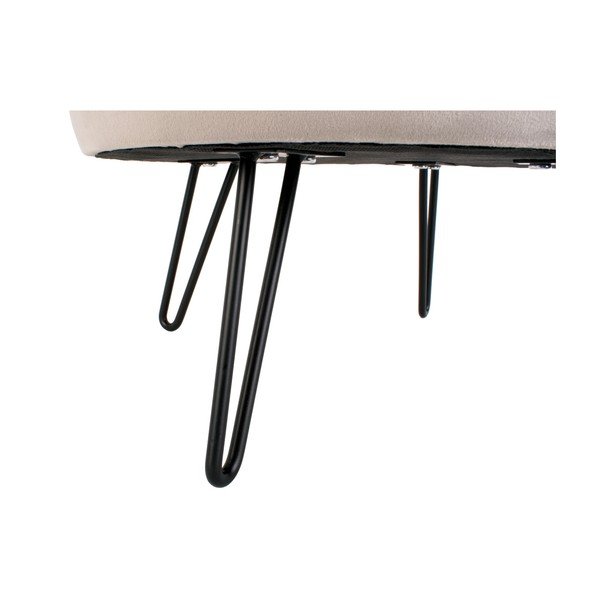 Letto in velluto grigio per animali domestici Throne - Leitmotiv-image-1