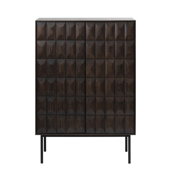 Mobile marrone scuro 90x130 cm Latina - Unique Furniture