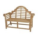 Panchina da giardino in legno di colore naturale Picadilli - Garden Pleasure