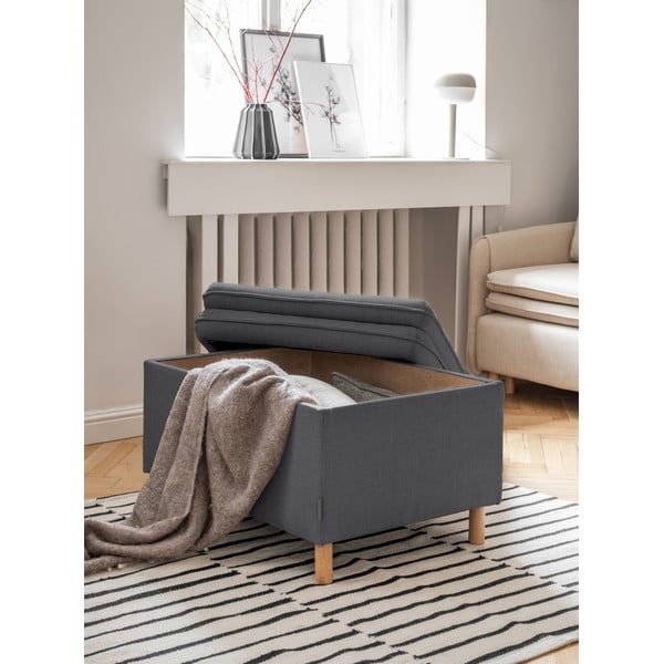 Poggiapiedi grigio scuro Simon - Miuform-image-2