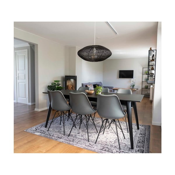 Sedie da pranzo grigie in set di 2 Oslo - House Nordic-image-3
