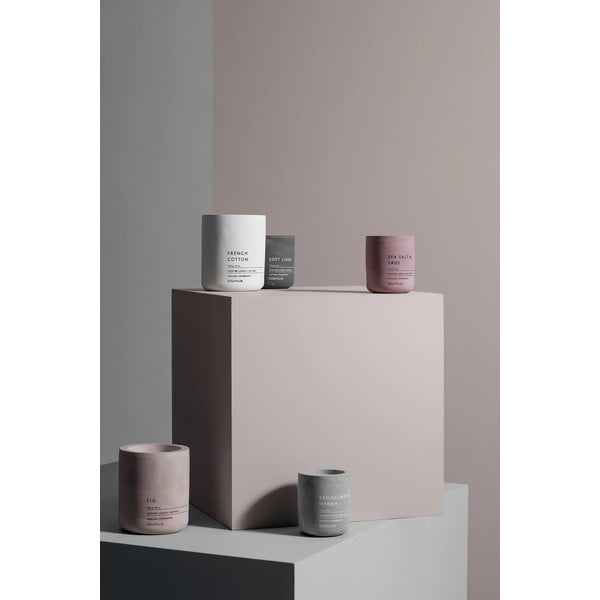 Candela in cera di soia profumata tempo di combustione 55 h Fraga: Morning Rays – Blomus-image-2